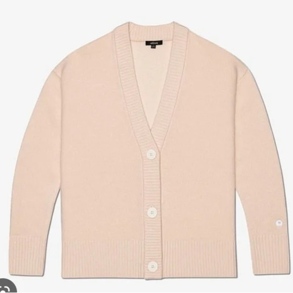 Allbirds Women’s 100% Merino Wool Cardigan Sweater Longsleeve in Cream S